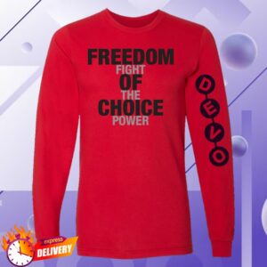kenny Hello Merch Devo Freedom Of Choice Red Long Sleeve1 kenny Hello Merch Devo Freedom Of Choice Red Long Sleeve1