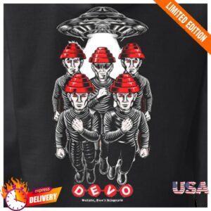 kenny Hello Merch Devo Mutate Black Zip Up Hoodie0