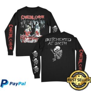 kenny Hevens Basement Merch Store C Corpse Butchered At Birth 1991 Long Sleevess