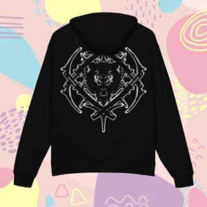 kenny Hollowsquad La Merch Store Hs Chrome Antler Hoodies kenny Hollowsquad La Merch Store Hs Chrome Antler Hoodies