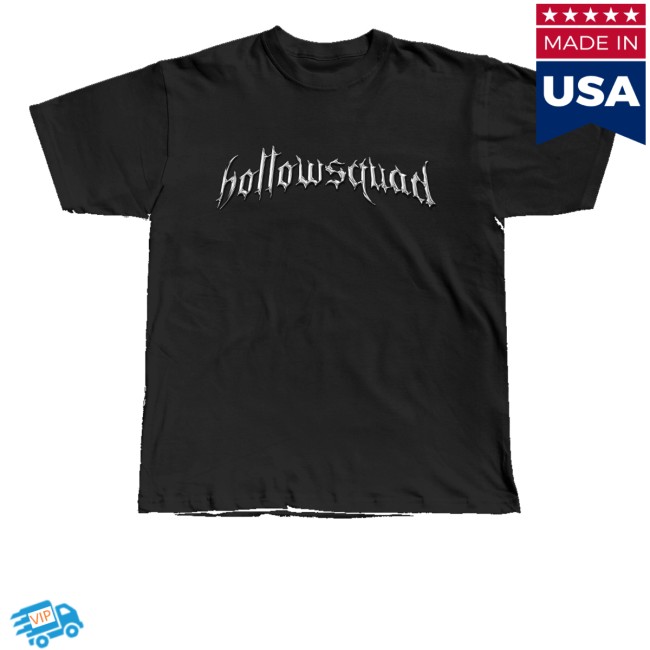 kenny Hollowsquad La Merch Store Winged Chrome Black Shirt kenny Hollowsquad La Merch Store Winged Chrome Black Shirt