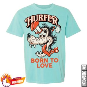 kenny Hurfer Hand Painted Merch Born To Love Mint Shirt