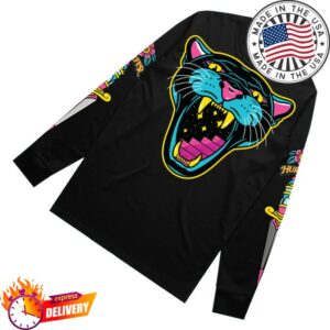 kenny Hurfer Hand Painted Merch Portal Mouth Panther Long Sleeve0