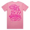 kenny Hurfer Hand Painted Merch Tiger Shirt Bubblegum