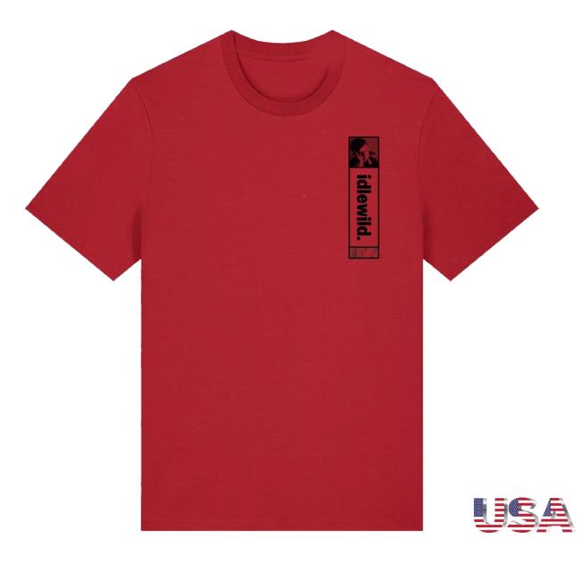 kenny Idlewild Merch Shop Idlewild Label Tee Red kenny Idlewild Merch Shop Idlewild Label Tee Red