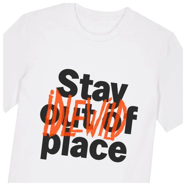 kenny Idlewild Merch Shop Stay Out Of Place T Shirtr kenny Idlewild Merch Shop Stay Out Of Place T Shirtr
