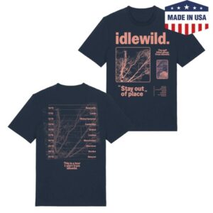 kenny Idlewild Merch Store 2025 Tour T Shirt Navy0