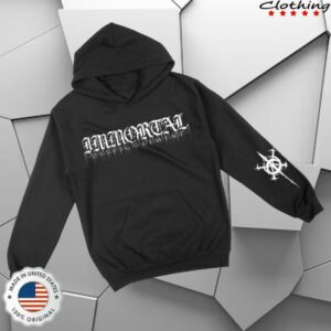 kenny Immortal Disfigurement Merch Logo Hoodie Black1