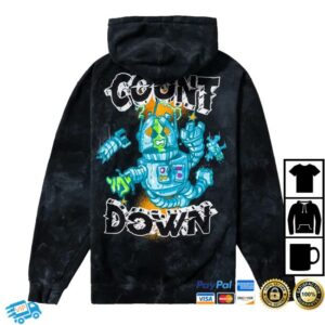 kenny Insomniac Shop Merch Store Countdown Disguised Tie Dye Hoodiea