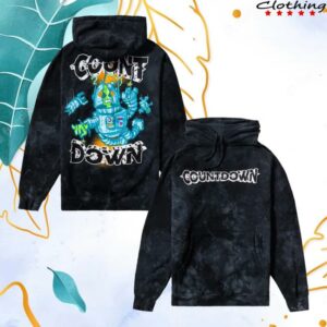 kenny Insomniac Shop Merch Store Countdown Disguised Tie Dye Hoodieaa