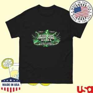 kenny Ireland Boys Merch Store Overnight Szn 4 Black Tee