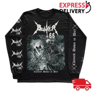 kenny Iron Collapse Merch Store Bunker66 Chained Down In Dirt Long Sleeve T Shirt