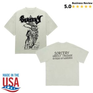 kenny Iron Collapse Merch Store Sorcery Unholy Crusade T Shirtaa