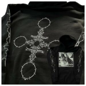 kenny Isolationman Store Merch Mouth Of Sauron Hooded Sweatshirt