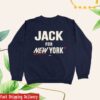 kenny Jackfornewyork Merch Store Jack For New York Navy Crewneck Sweater