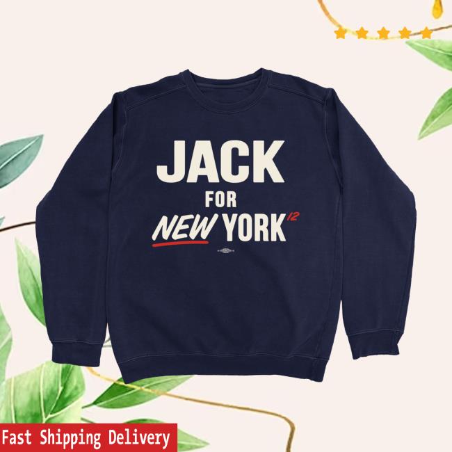 kenny Jackfornewyork Merch Store Jack For New York Navy Crewneck Sweater kenny Jackfornewyork Merch Store Jack For New York Navy Crewneck Sweater