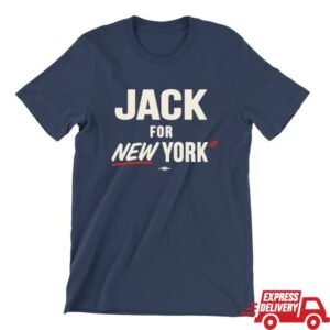 kenny Jackfornewyork Merch Store Jack For New York Unisex Navy Tee