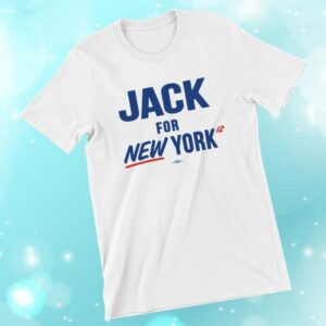kenny Jackfornewyork Merch Store Jack For New York Unisex White Teea