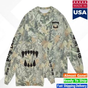 kenny Jacks Surf Boards Merch Shop Blak Bear Surf Club Team LS Shirt Wood Jungle