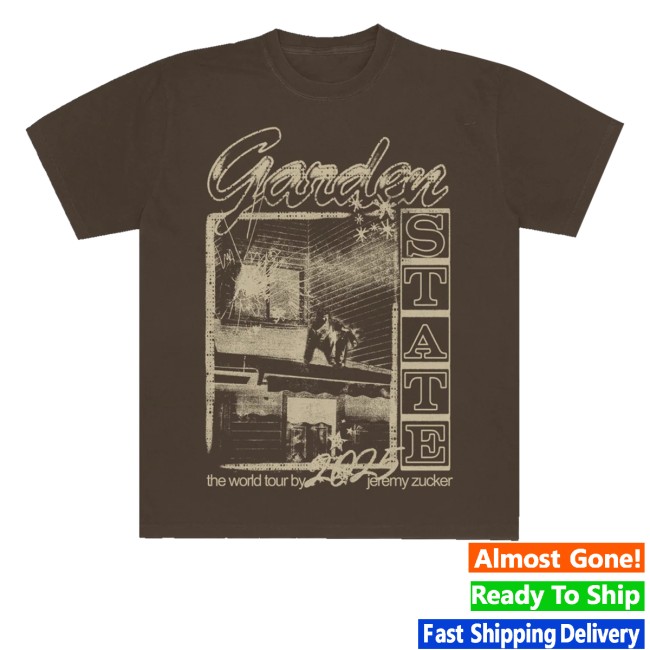 kenny Jeremy Zucker Merch Store Garden State Brown Tour Shirts kenny Jeremy Zucker Merch Store Garden State Brown Tour Shirts
