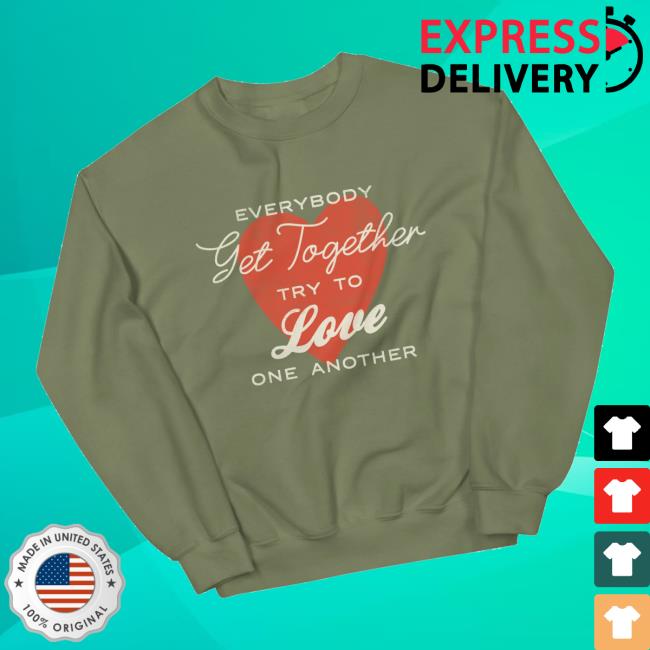 kenny Jesse Colin Young Merch Store Get Together Heart Crewneck Sweatshirta kenny Jesse Colin Young Merch Store Get Together Heart Crewneck Sweatshirta
