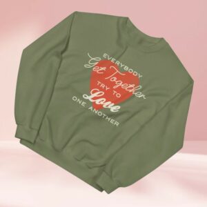 kenny Jesse Colin Young Merch Store Get Together Heart Sweatshirts