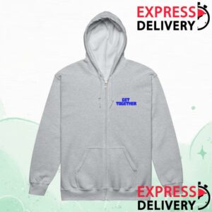 kenny Jesse Colin Young Merch Store Get Together Lyric Zip Up Hoodie
