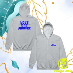 kenny Jesse Colin Young Merch Store Get Together Lyric Zip Up Hoodieaa