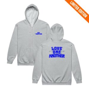kenny Jesse Colin Young Merch Store Get Together Lyric Zip Up Hoodiess 1