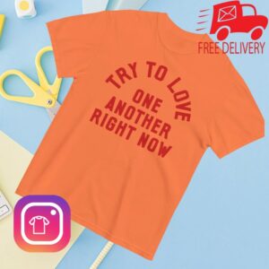 kenny Jesse Colin Young Merch Store Try To Love Monochrome Shirts