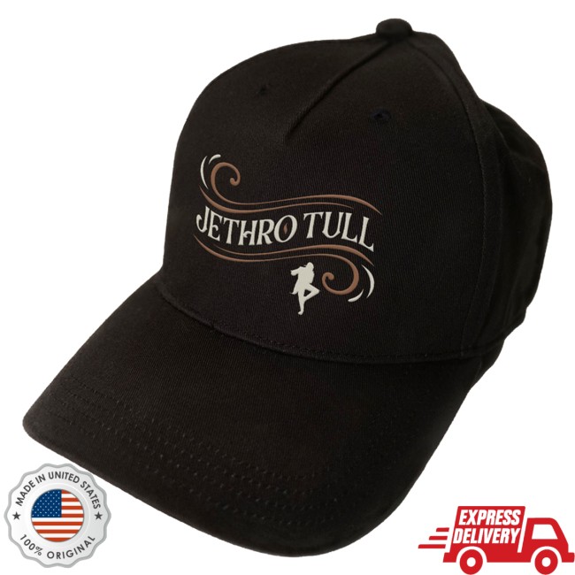 kenny Jethro Tull Merch Store Jethro Tull Logo Baseball Cap kenny Jethro Tull Merch Store Jethro Tull Logo Baseball Cap