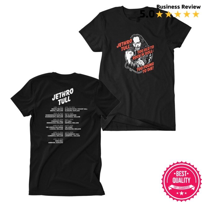 kenny Jethro Tull Merch Store Too Old Shirt1 kenny Jethro Tull Merch Store Too Old Shirt1