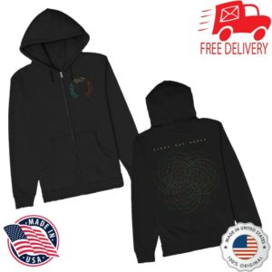 kenny Jimmy Eat World Store Merch Somethings Loud Zip Up Hoodie Black0