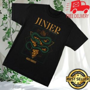kenny Jinjer Merch Shop Green Serpent Black Shirt0 kenny Jinjer Merch Shop Green Serpent Black Shirt0