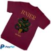 kenny Jinjer Merch Shop Green Serpent Maroon Shirt1