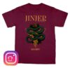 kenny Jinjer Merch Shop Jinjer Green Serpent Maroon T Shirt