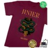 Jinjer Merch Shop Jinjer Green Serpent Maroon T Shirt 1 kenny Jinjer Merch Shop Jinjer Green Serpent Maroon T Shirte