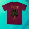 Jinjer Merch Store Green Serpent Maroon Shirt 2 kenny Jinjer Merch Store Green Serpent Maroon Shirt