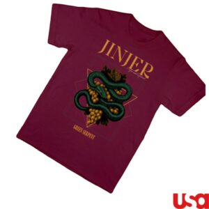 kenny Jinjer Merch Store Green Serpent Maroon Shirts kenny Jinjer Merch Store Green Serpent Maroon Shirts
