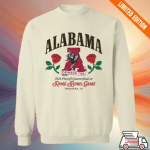 kenny Jnj Apparel Merch Retro Alabama Rose Bowl Crewneck