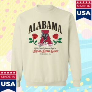 kenny Jnj Apparel Merch Shop Retro Alabama Rose Bowl Crewneck