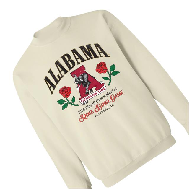kenny Jnj Apparel Merch Shop Retro Alabama Rose Bowl Crewnecks kenny Jnj Apparel Merch Shop Retro Alabama Rose Bowl Crewnecks