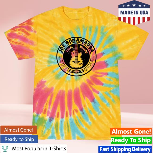 kenny Joe Bonamassa Merch Shop True Blues Multi Color Tie Dye T Shirt kenny Joe Bonamassa Merch Shop True Blues Multi Color Tie Dye T Shirt