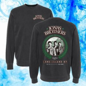 kenny Jonas Brothers Merch Store Greetings From Your Hometown Long Island Ny Sweatshirt