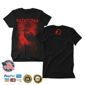 kenny Katatonia Merch Store Katatonia Red Crow T Shirt