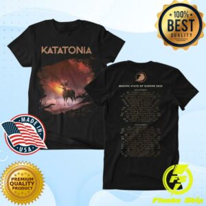 kenny Katatonia Merch Store Katatonia Waking State Of Europe 2025 T Shirt