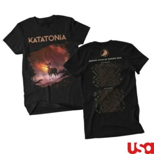 kenny Katatonia Merch Store Katatonia Waking State Of Europe 2025 T Shirta