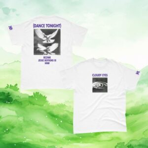 kenny Keinemusik Merch Store Vod Cloudy Eyes T Shirt Whiteaa