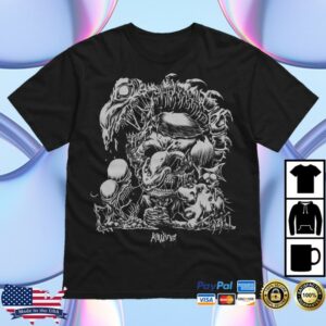 kenny Kinjiro Store Merch Smirking Fellas Black White Variant Limited Stock Tee