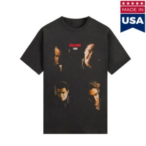 kenny Kith Merch Store Kith For The Sopranos Characters Vignette Shirt
